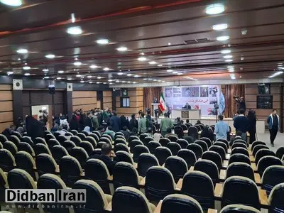 عدم استقبال دانشجویان از سخنرانی رئیس صداوسیما در دانشگاه+تصاویر