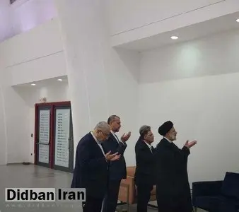 اقامه نماز جماعت به امامت رئیسی در کاخ ریاست جمهوری ماناگوا + عکس