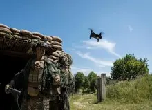 ریزپرنده فرانسه پهپادها را زیر ۶۰ ثانیه شکار می‌کند