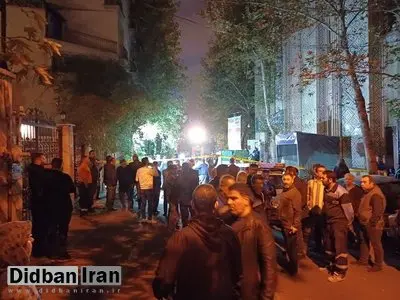 جزئیات فروریزش زمین در چیذر تهران / آتش‌نشانی: در انتهای گودال ایجاد شده مقدار زیادی آب جمع شده بود که منشا آن مشخص نبود