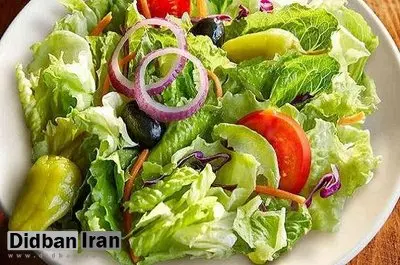 سالاد نمی تواند جایگزین شام باشد