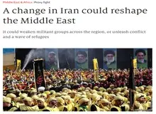 تحلیل اکونومیست از اعتراض‌های روزهای اخیر: تغییر در ایران موجب تحول در ساختار خاورمیانه خواهد شد