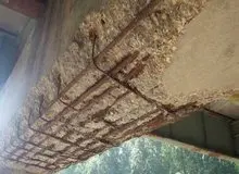 رواج میلگرد دزدی در جنوب کشور از پل ها و ابنیه‌های سطح جاده‌های استان هرمزگان و جنوب استان فارس+عکس