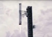 ایلان ماسک نمایی هوایی از «موشک گیر» اسپیس ایکس را به اشتراک گذاشت