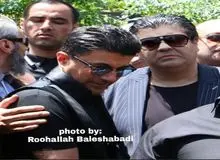 حضور خواننده لس آنجلسی در مراسم تشییع مرحوم ملک مطیعی+ تصاویر
