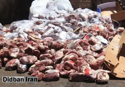 فیلم / کشف ۱.۵ تن گوشت فاسد در تهران