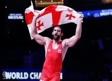 ناسزا گفتن به کشتی گیر گرجستانی کم بود، به همسرش هم حمله می کنید؟
