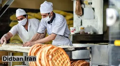 افزایش ۴۰ درصدی قیمت نان در ۱۵ استان؛ مردم هر شهر نان را چند تومان میخرند؟