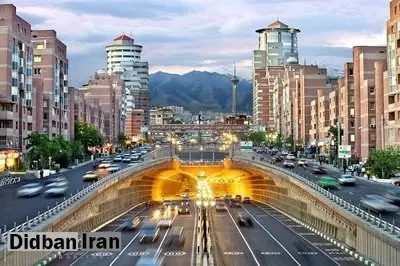 هر دو مسیر تونل توحید در تهران امشب مسدود میشود