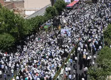 برگزاری مراسم تشییع شهدای ترور در ایمنی کامل