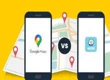 گوگل مپ بهتر است یا ویز؟
