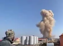 انفجار و آتش سوزی در شهرک صنعتی سلفچگان قم + فیلم و تصاویر
