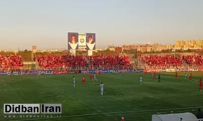 ورزشگاه خانگی تراکتور در تسخیر زنان/ محمدی روی سکوها آفتابی شد