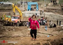 منطقه سیل زده معمولان لرستان+ تصاویر