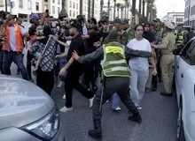 معترضان پس از ۶ روز تظاهرات خواستار استعفای دولت مراکش شدند