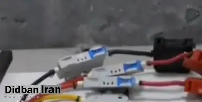 سرقت تجهیزات و کابل‌های برق در تهران+فیلم 