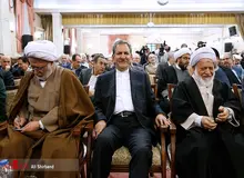 مراسم تکریم و معارفه رئیس قوه قضاییه+ تصاویر