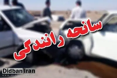 ۵ فوتی و ۴ مصدوم حاصل تصادف مرگبار در محور ساروق به کمیجان