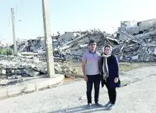 گفت و گو با زنی که ۱۶ ساعت زیر آوار بود