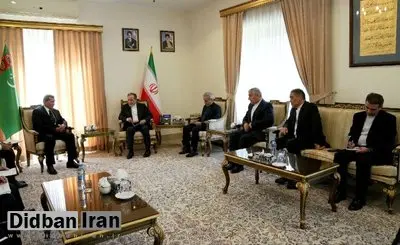 دیدار وزیر امور خارجه ترکمنستان با عراقچی