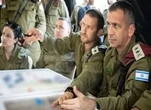 ورود رئیس ستاد ارتش اسرائیل به نوار غزه 