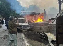 شنیده شدن صدای چند انفجار در جامو و کشمیر