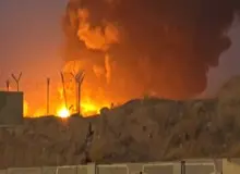  پیک‌نیک، عامل آتش‌سوزی تانکر حامل سوخت در مرز پرویز خان