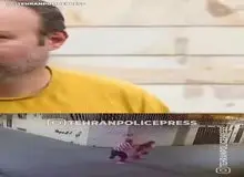 بازداشت سارقی که گوش زنان را می‌برید +فیلم