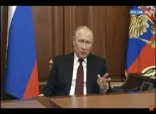 ولادیمیر پوتین: اوکراین می خواهد سلاح هسته ای بسازد ما نمی توانیم نادیده بگیریم/ امروز آماده‌ایم که به اوکراینی‌ها نشان دهیم که کمونیسم‌زدایی به چه معناست/ این لنین بود که اوکراین را ایجاد کرد و  استالین بود که اوکراین را آزاد کرد