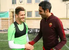 کاپیتان سابق پرسپولیس به تمرین استقلال رفت/عکس