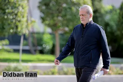 عیادت پزشکیان از سقاب اصفهانی در بیمارستان