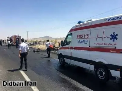 حمله با شمشیر به اورژانس ۱۱۵ لرستان ؛ «سوار ماشین اورژانس شدند و با کوئیک و ساندرو تصادف کردند»