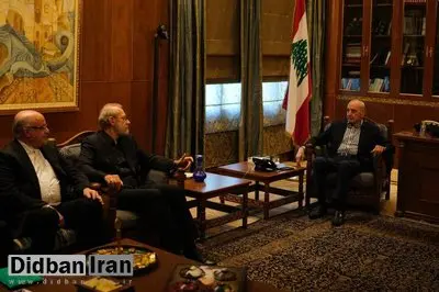 لاریجانی با رئیس مجلس لبنان دیدار کرد