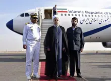 رییس جمهور  وارد استان خوزستان شد