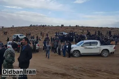 انتظار خانواده قربانیان سقوط هواپیما برای تحویل گرفتن اجساد عزیزانشان+ تصاویر