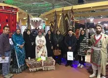 بازدید بانوان کمیسیون فرهنگی از دهمین نمایشگاه گردشگری