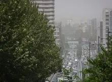 گرد و خاک تا پایان هفته در تهران باقی می ماند
