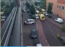 چاقوکشی در نزدیکی آمستردام، هلند+فیلم 