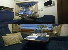 قطار لوکس "عقاب طلایی" از مسکو عازم تهران شد