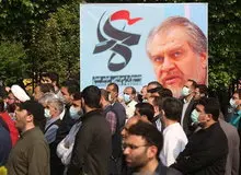 نادر طالب زاده در قطعه شهداء دفن شد +تصاویر 