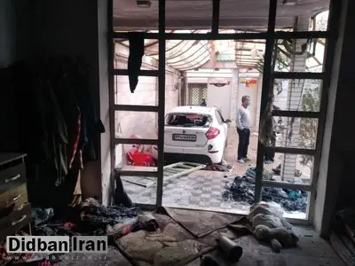 وقوع حادثه آتشسوزی و انفجار با ۳ مصدوم در نیشابور