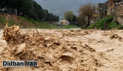 وقوع سیلاب در ارتفاعات شهرستان‌های آمل و بابل