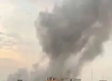 استانداری خوزستان: ۱۰ اصابت و انفجار در جزیره مینو خرمشهر