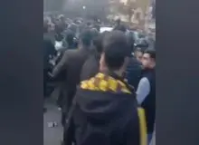 لحظه چاقو خوردن فرمانده نیروی انتظامی+فیلم 