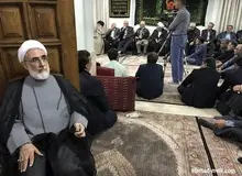 اولین شب مراسم عزاداری دهه سوم محرم در حسینیه متوسلین چهارده معصوم تهران