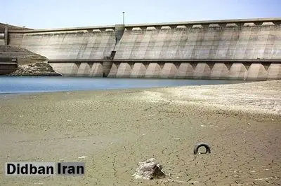 بیش از ۹۰ درصد سد کرج خالی شد