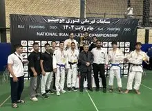 تیم جوجیتسو چهارمحال و بختیاری قهرمان کشور شد