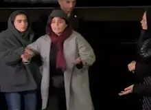 فریاد الناز شاکردوست در پردیس کوروش: نمی‌توانید من را به زور ببرید/ این جشنواره نیست؛ جنگ فرهنگی است+فیلم 