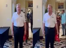 ترامپ از مدل موی جدید خود رونمایی کرد!/عکس