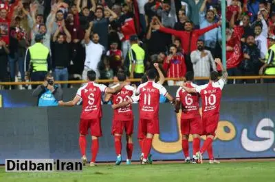 صدرنشینی پرسپولیس در شب جشن قهرمانی سوپرجام